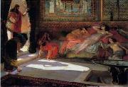 Arab or Arabic people and life. Orientalism oil paintings 208
